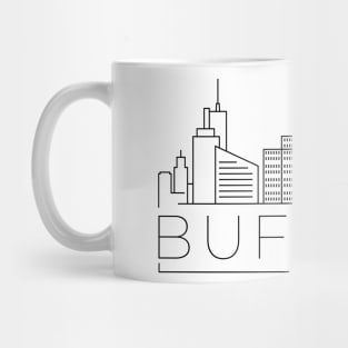 Buffalo Minimal Skyline Mug